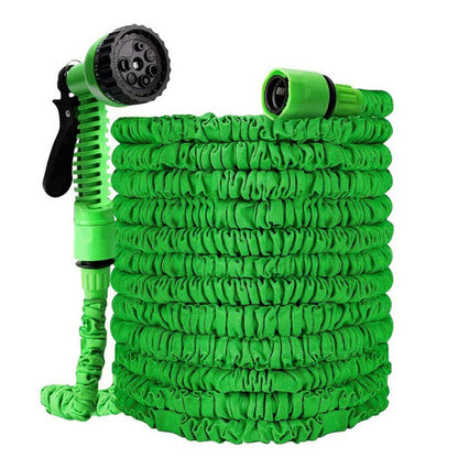 Expanding Expandable Flexible Garden Water Hose w Spray Nozzle 25, 50,