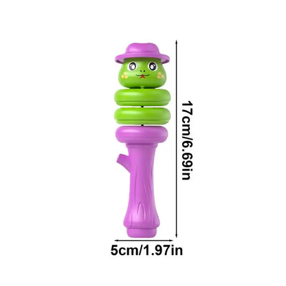 Cartoon Snake-Shaped Whistle Twisting Snake Rotating Duck Dragon Decompression Swinging Force Control Balance Toy