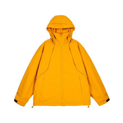 Outdoor Casual Sporty Parka Jacket  Unisex Cotton Coat