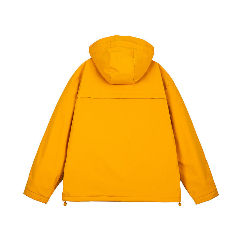 Outdoor Casual Sporty Parka Jacket  Unisex Cotton Coat